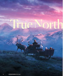 Frozen II characters in wagon